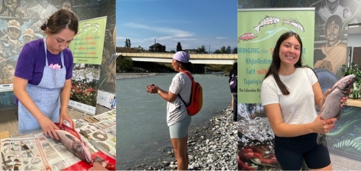 Photos left to right: Martina Escutin, Ktunaxa Nation, Jade Montgomery-Waardenburg, Syilx Okanagan Nation, Sofia Terbasket-Funmaker, Syilx Okanagan Nation