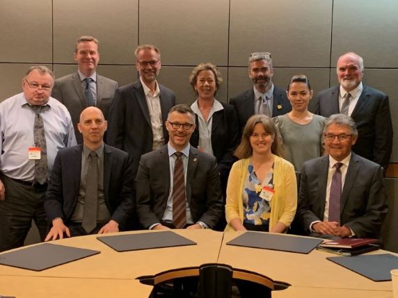 Canada Team and Indigenous Nations in Washington, D.C., for the 7th Round of Negotiations. 