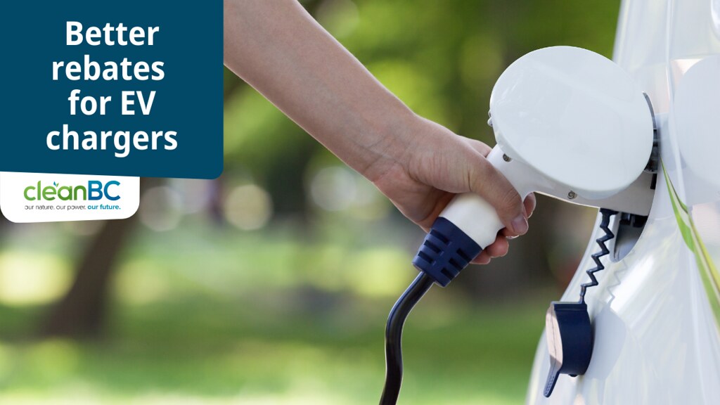 British Columbians can access more in EV charger rebates | BC Gov News