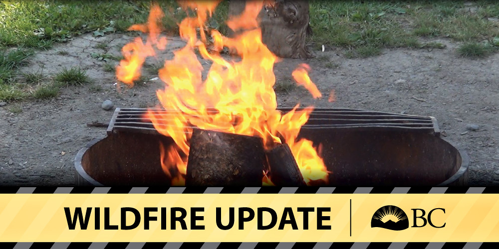 Current campfire bans and updates BC Gov News